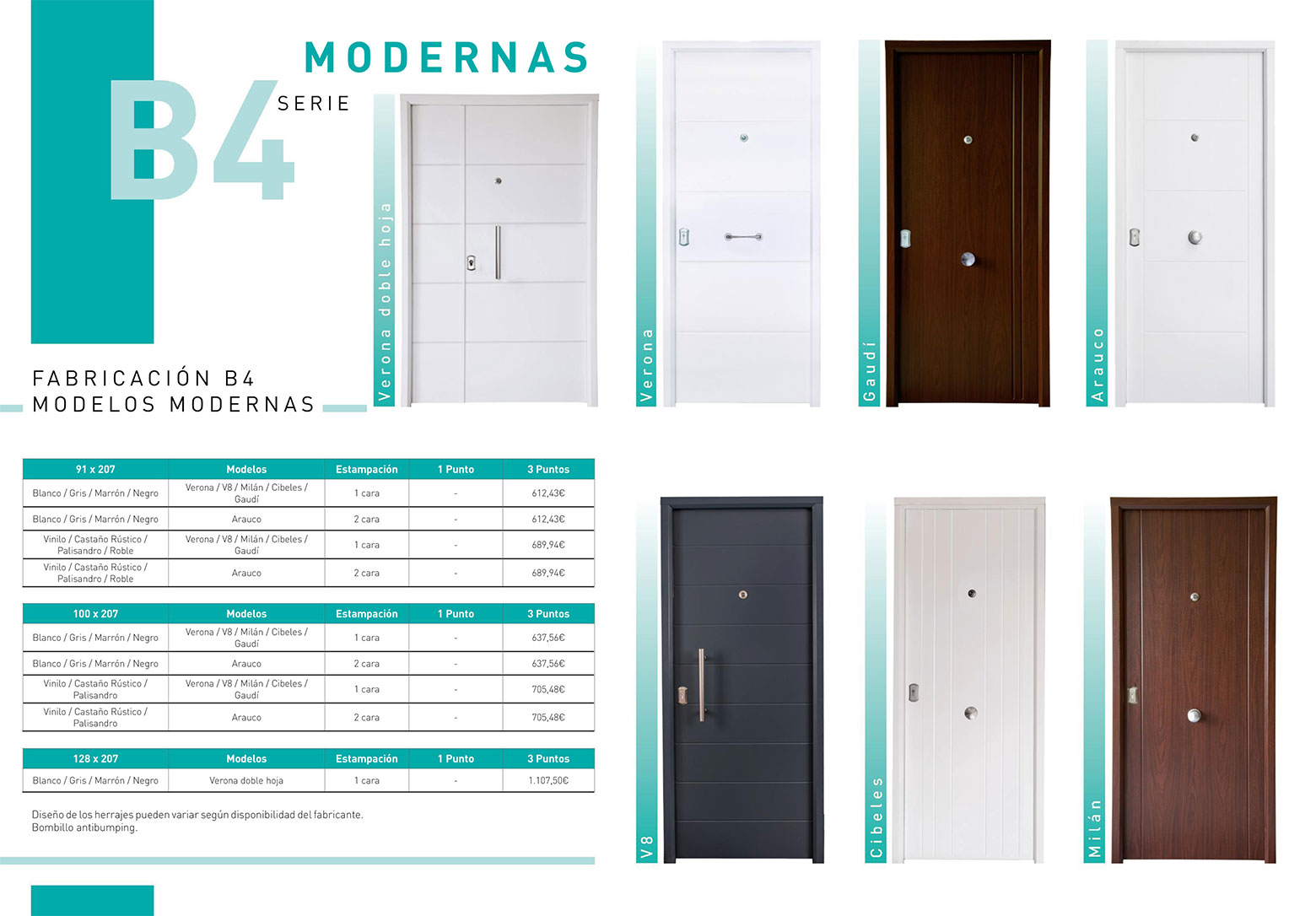 Puertas acorazadas economicas modernas