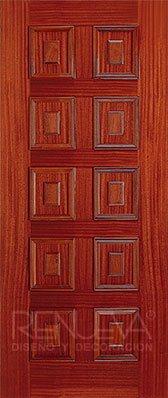 Puerta de entrada blindada 58-F