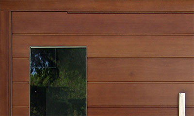 Puertas de entrada de madera a medida
