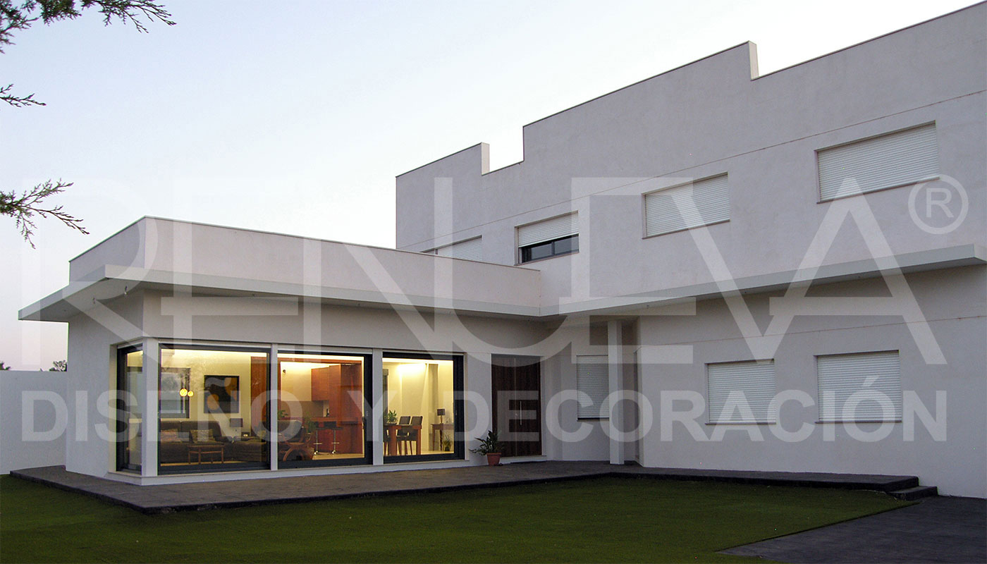 Chalet en Almensilla, cierre panoramico jardín