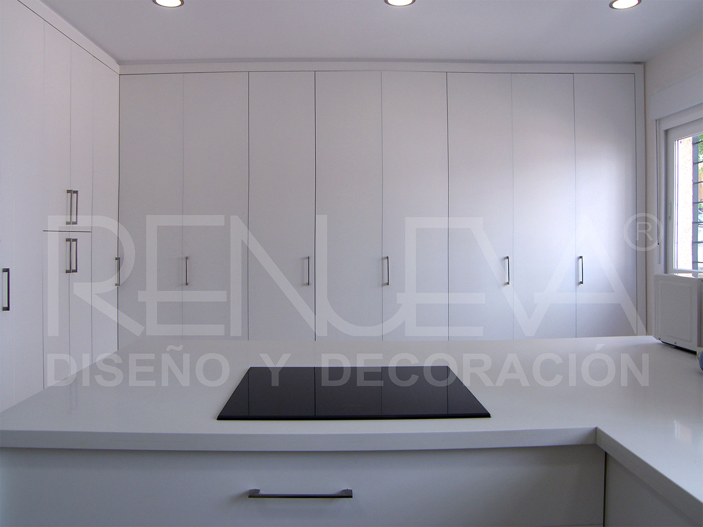 Armario plegable en rincón