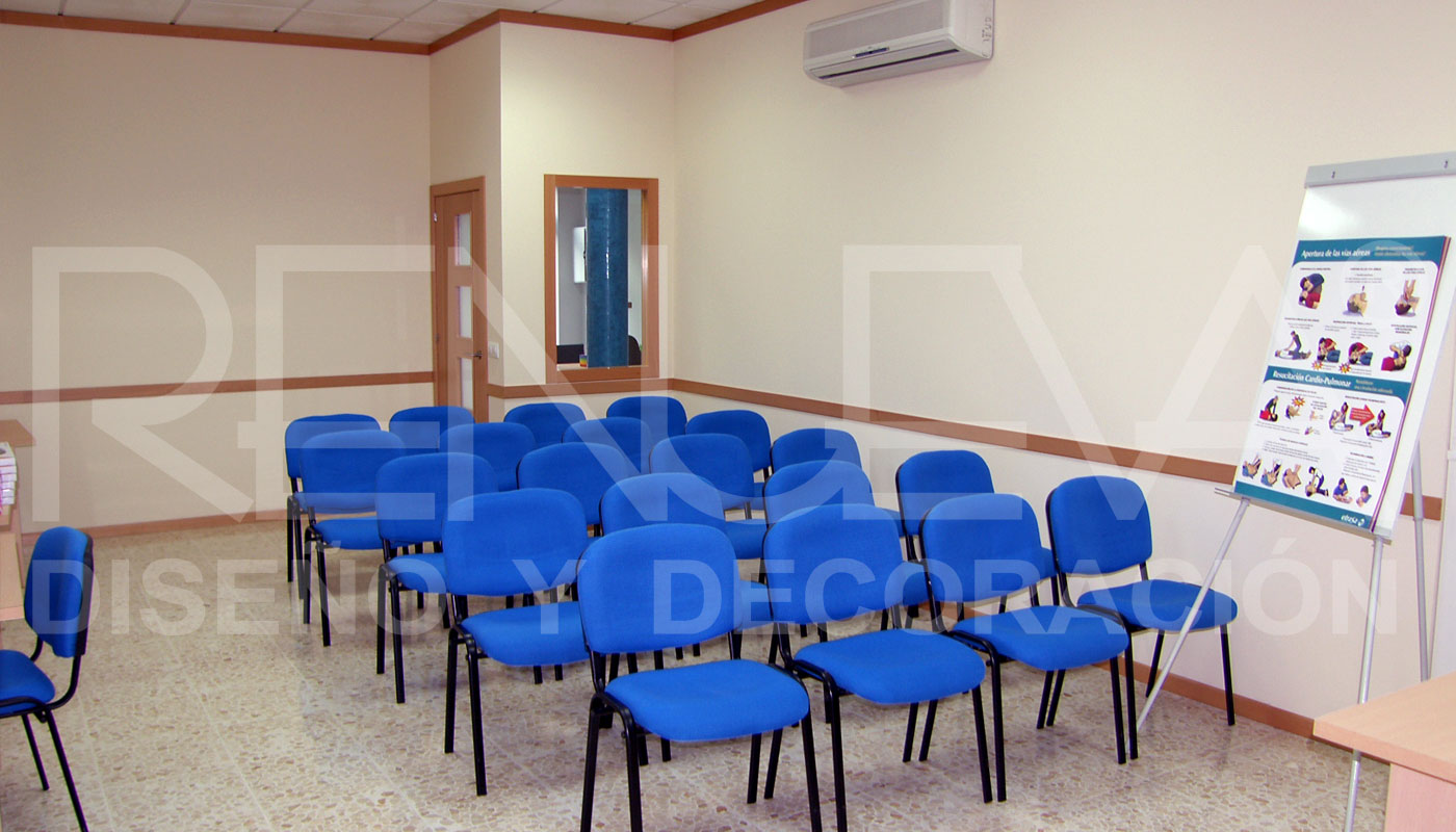 vista principal del aula