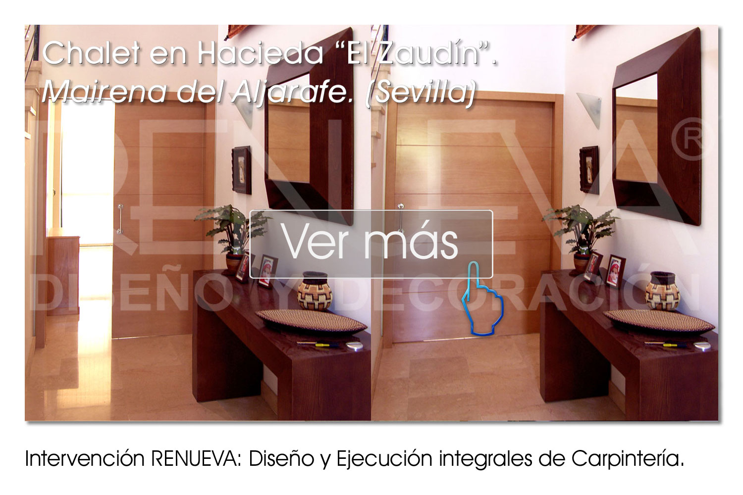 Carpintería integral en chalet en Urbanización El Zaudín, Mairena del Aljarafe, Sevilla