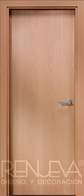 Puerta lisa haya