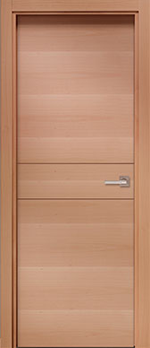 Puerta haya lisa rayada RT2