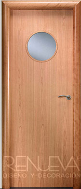 Puerta Uniarte modelo L OJO DE BUEY