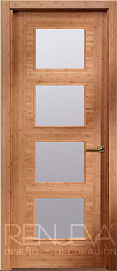 Puerta Uniarte modelo LTX 4VB BAMBU