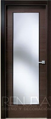 Puerta Uniarte modelo VT5 1VB WENGUE