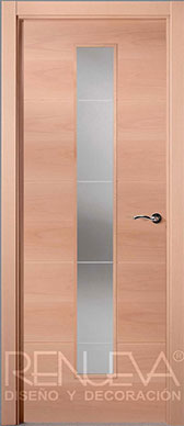 Puerta Uniarte modelo VT5 1VCB HAYA VAPORIZADA