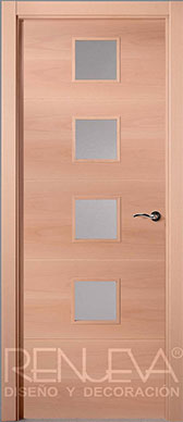 Puerta Uniarte modelo VT5 4V HAYA VAPORIZADA