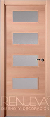 Puerta Uniarte modelo VT5 4VL HAYA VAPORIZADA