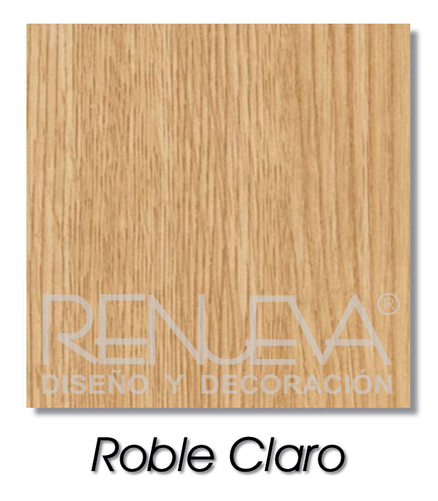 melamina roble claro