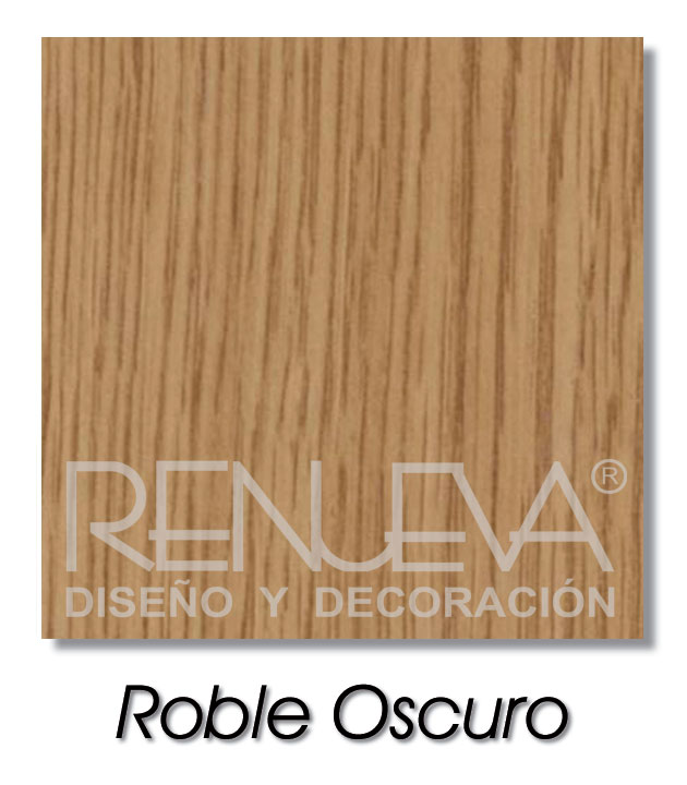 melamina roble oscuro